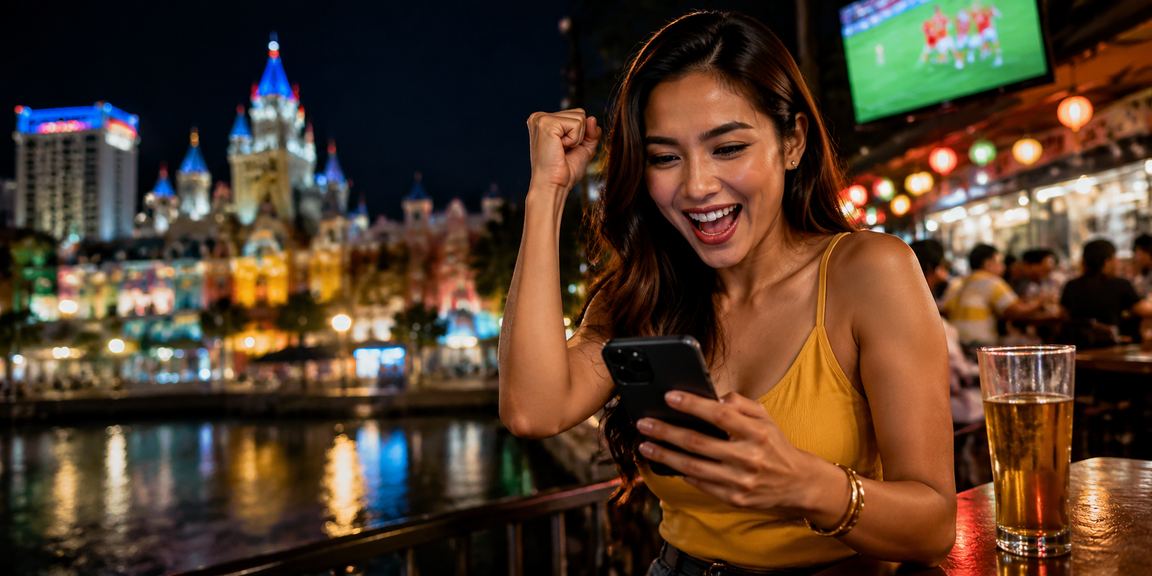 Pemain Malaysia menggunakan platform kasino mudah alih 88d dalam talian